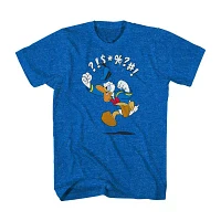 Mens Short Sleeve Donald Duck Graphic T-Shirt