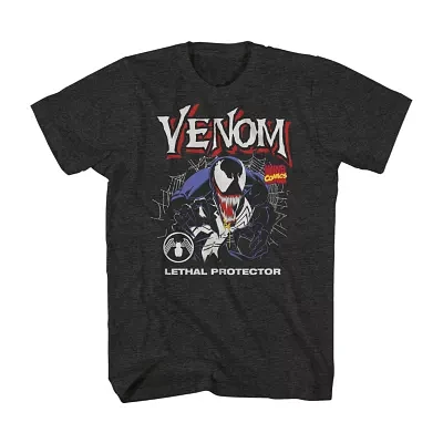 Mens Short Sleeve Venom Graphic T-Shirt