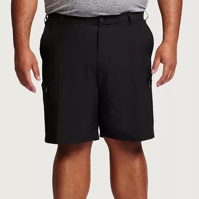 IZOD Swingflex 9 1/2" Mens Big and Tall Stretch Fabric Chino Short