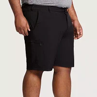IZOD Swingflex 9 1/2" Mens Big and Tall Stretch Fabric Chino Short