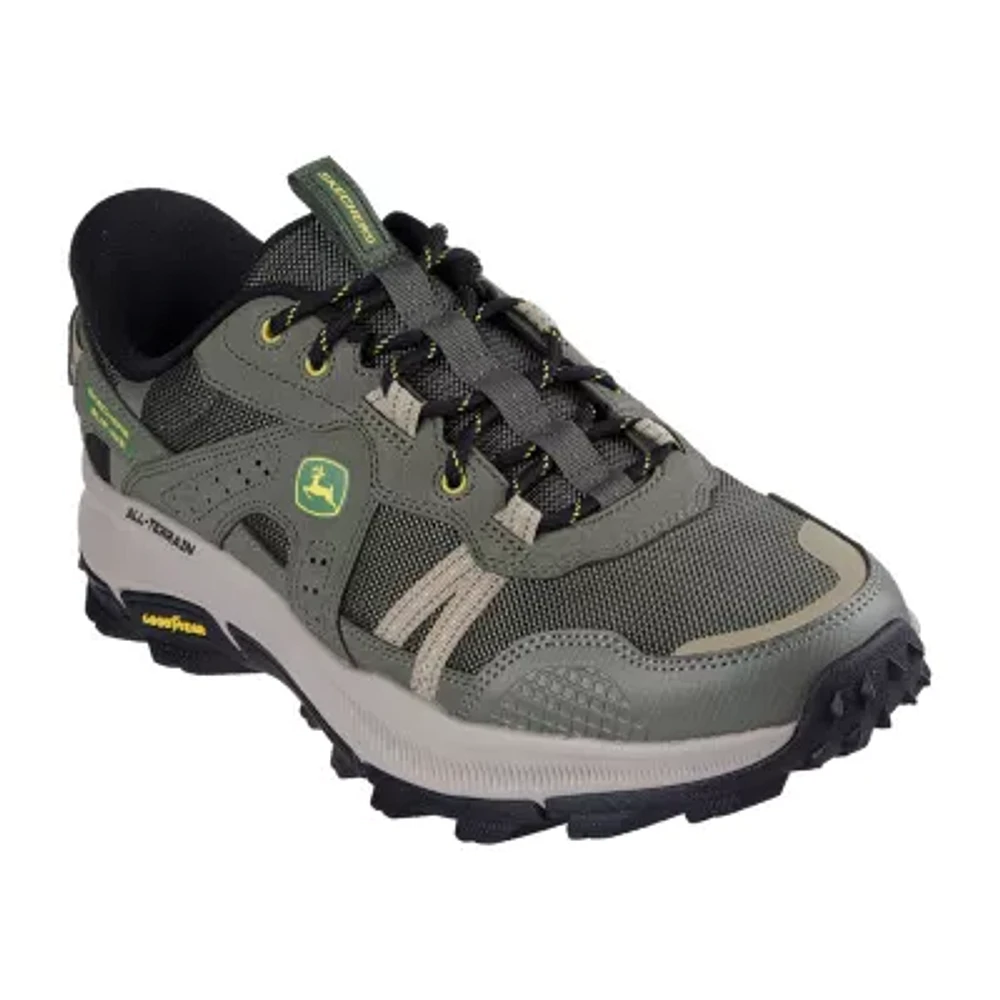 Skechers Mens John Deere Equalizer Trail Harvester Hands Free Slip-Ins Slip-On Walking Shoes
