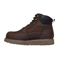 Skechers Mens John Deere Flex-Wedge Ranger Waterproof Slip Resistant Flat Heel Work Boots