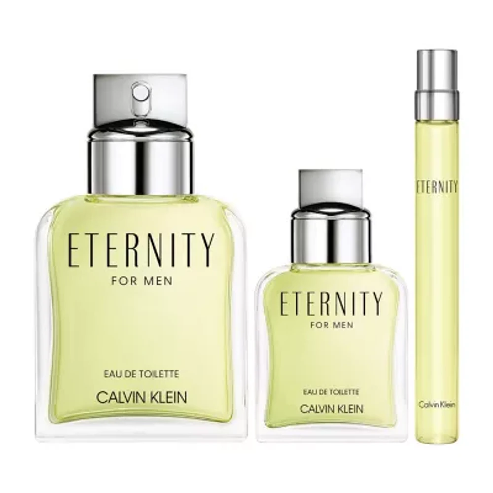 Calvin Klein Eternity For Men Eau De Toilette 3-Pc Gift Set ($186 Value)