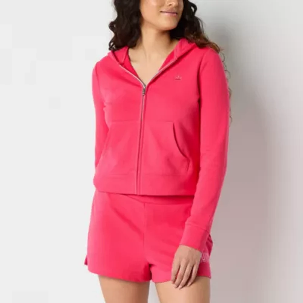 Juicy By Couture Juniors Womens Long Sleeve Zipper Hoodie