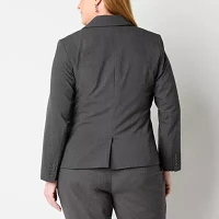 Liz Claiborne Kate Womens Classic Fit Blazer Plus