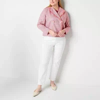 Liz Claiborne Womens Regular Fit Blazer Plus