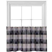 Harvard Check 2-pc. Rod Pocket Window Tier