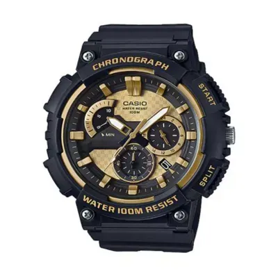 Casio Mens Black Strap Watch Mcw200h-9av