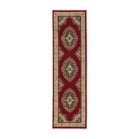Como Medallion Traditional Oriental Indoor Rectangular Area Rug