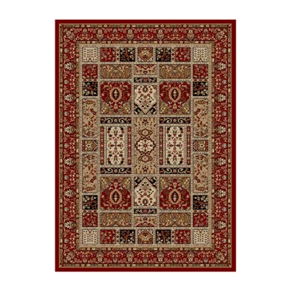 Como Panel Kerman Traditional Oriental Indoor Rectangular Area Rug