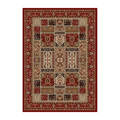 Como Panel Kerman Traditional Oriental Indoor Rectangular Area Rug