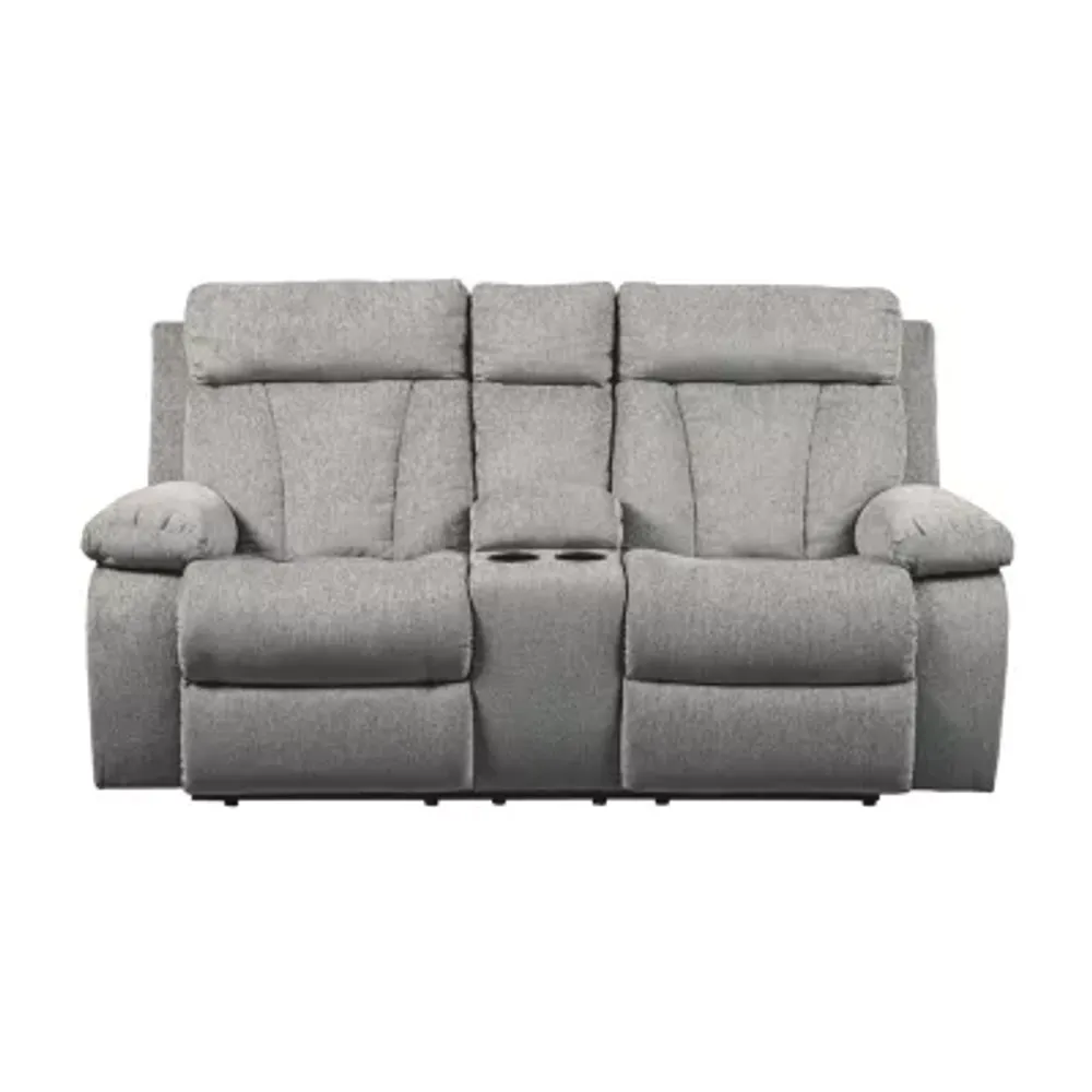 Signature Design by Ashley® Mitchiner Reclining Loveseat With Console