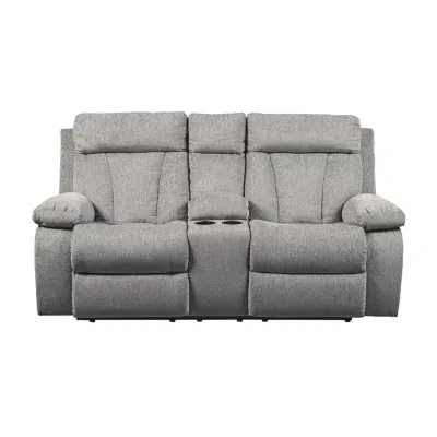 Signature Design by Ashley® Mitchiner Reclining Loveseat With Console