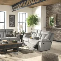 Signature Design by Ashley® Mitchiner Reclining Loveseat With Console