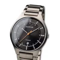 Bering Mens Titanium Silver Bracelet Watch-11739-772