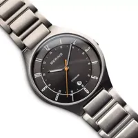 Bering Mens Titanium Silver Bracelet Watch-11739-772