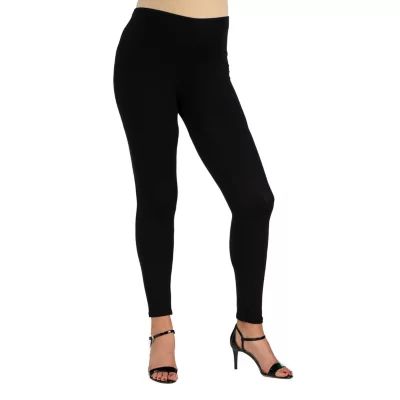 24/7 Comfort Apparel Womens Stretch Ankle Length Leggings