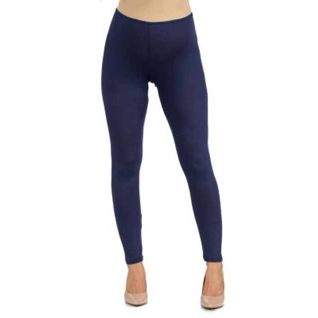 24seven Comfort Apparel 24/7 Comfort Apparel Womens Stretch Ankle Length  Leggings