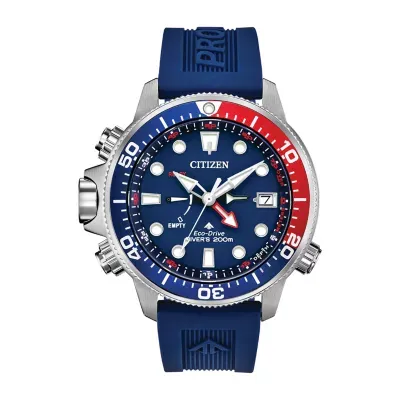 Citizen Promaster Aqualand Mens Blue Strap Watch Bn2038-01l