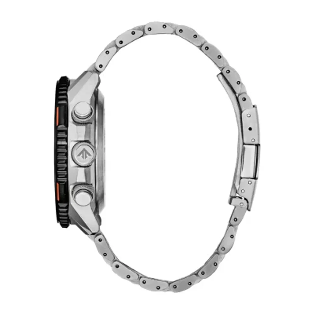 Citizen Promaster Skyhawk A-T Mens Silver Tone Bracelet Watch Jy8108-53e