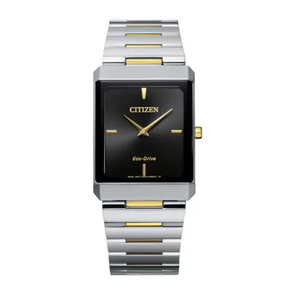 Citizen Stiletto Mens Two Tone Stainless Steel Bracelet Watch Ar3104-55e