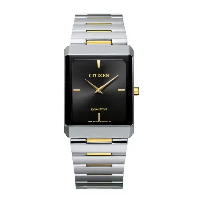 Citizen Stiletto Mens Two Tone Stainless Steel Bracelet Watch Ar3104-55e