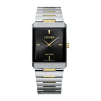 Citizen Stiletto Mens Two Tone Stainless Steel Bracelet Watch Ar3104-55e