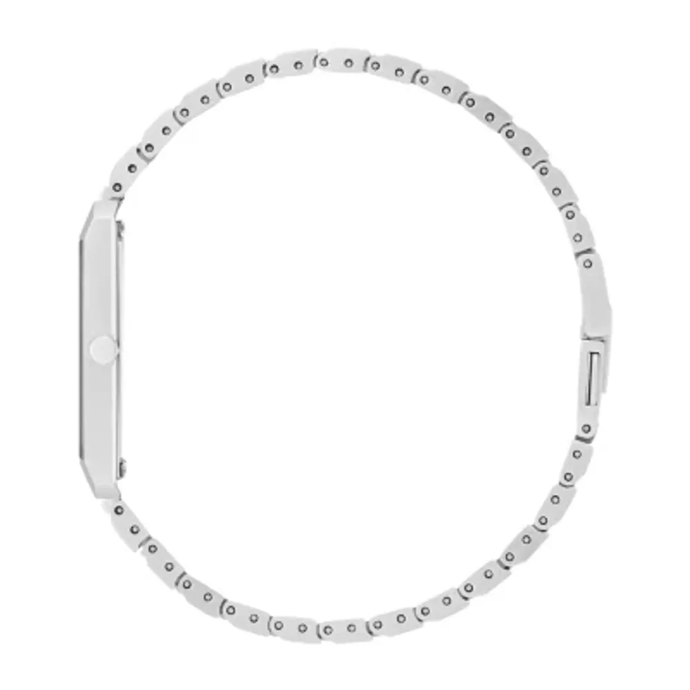 Citizen Stiletto Womens Silver Tone Stainless Steel Bracelet Watch Eg6016-58a