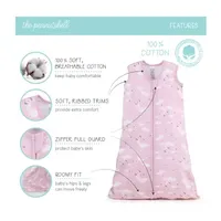 The Peanutshell Baby Girls Sleeveless 2-pc. Sleep Sack