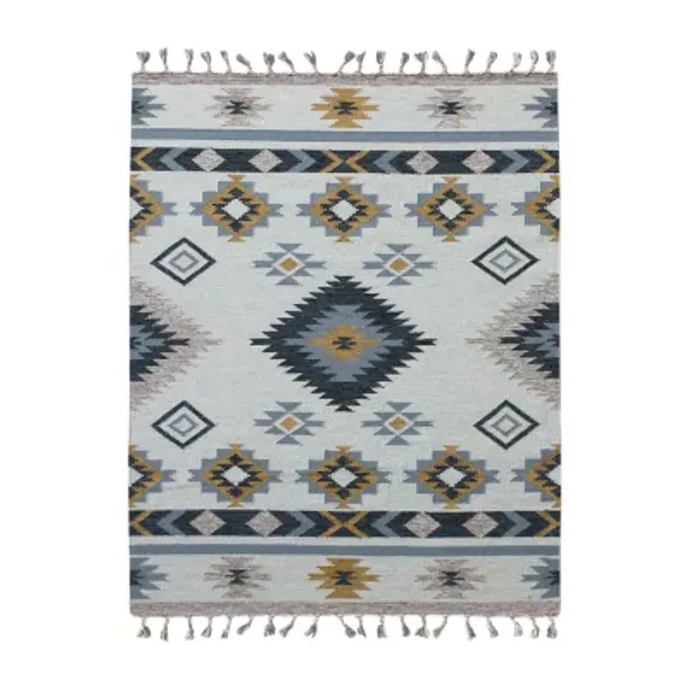 Amer Rugs Artifacts Geometric Diamond Indoor Rectangular Accent Rug