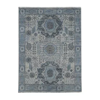 Amer Rugs Danivah Rose Medallion Hand Knotted Indoor Rectangular Accent Rug
