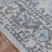 Amer Rugs Danivah Leah Bordered Hand Knotted Indoor Rectangular Accent Rug