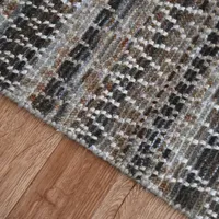 Amer Rugs Leighdyn Cher Geometric Hand Knotted Rectangular Rugs & Floor Coverings Indoor Diamond Accent Rugs