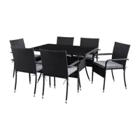 Parksville Patio Collection 7-pc. Patio Dining Set Weather Resistant