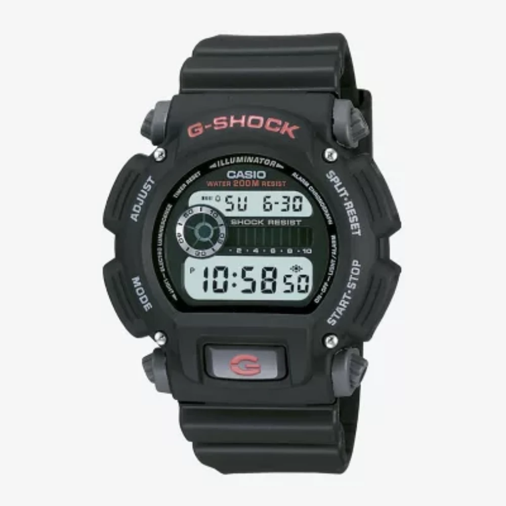 Casio G-Shock Mens Digital Black Strap Watch Dw9052-1v