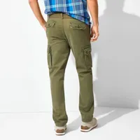 St. John's Bay Belted Mens Straight Fit Cargo Pant