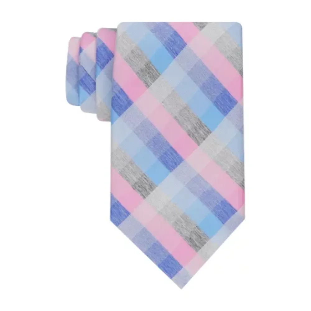 Collection By Michael Strahan Checked Tie