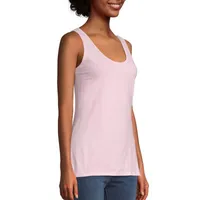 Hanes Womens Scoop Neck Sleeveless Tank Top