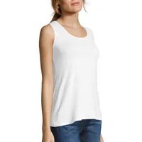 Hanes Women's Mini-Ribbed Cotton Tank