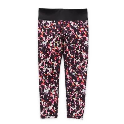 Xersion Little & Big Girls High Rise 7/8 Ankle Leggings