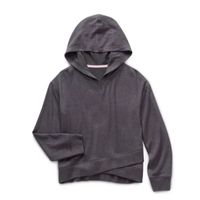 Xersion Hacci Little & Big Girls Knit Hoodie