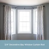 Kenney Bryce Decorative Bay Window Curtain Rod