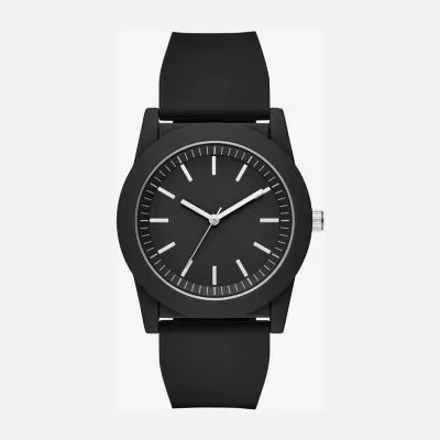 Mens Black Strap Watch Fmdjo248