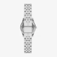 Geneva Womens Crystal Accent Silver Tone Bracelet Watch Fmdjm247