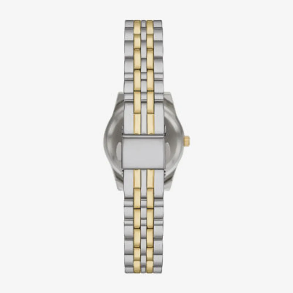 Geneva Ladies Womens Crystal Accent Two Tone Bracelet Watch Fmdjm248