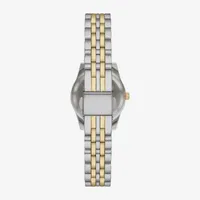 Geneva Ladies Womens Crystal Accent Two Tone Bracelet Watch Fmdjm248