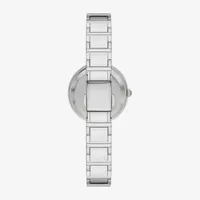 Geneva Womens Crystal Accent Silver Tone Bracelet Watch Fmdjm250