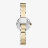 Geneva Womens Crystal Accent Two Tone Bracelet Watch Fmdjm251