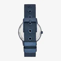 Geneva Unisex Adult Blue Stainless Steel Bracelet Watch Fmdjm264
