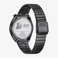 Citizen Star Wars Mens Chronograph Black Stainless Steel Bracelet Watch An3669-52e